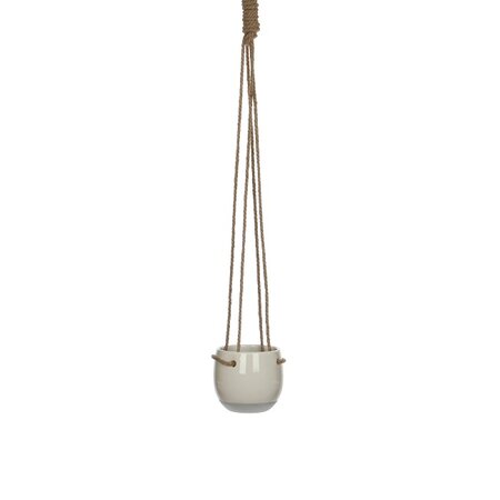 Hangpot resa d10h8.5cm wit - Mica