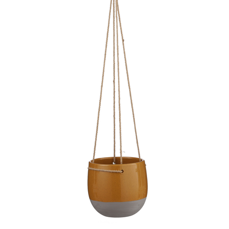 Hangpot resa d18.5h17cm oranje - Mica