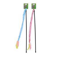 Hengel softy+veer+bel blauw/roze