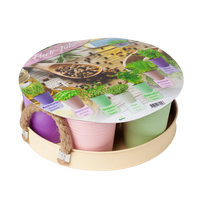 Herb festival pastel pot+7srt kruid