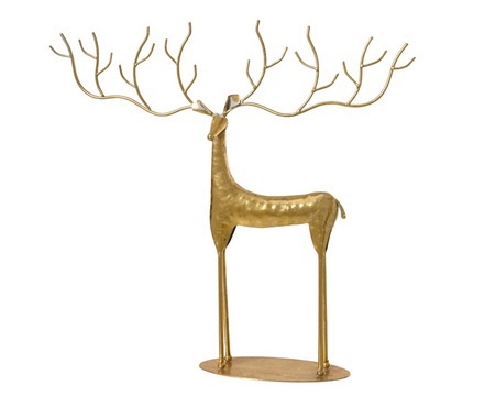 Hert ijzer l49b10h44.5cm goud