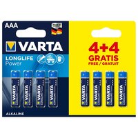 High batterij energy aaa blister 4+4