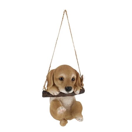 Hond hangend l10b11h15cm a4