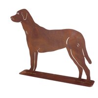 Hond staand 57.5x10x45cm brn