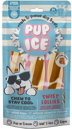Hondenijsje twist lollie peanut a3
