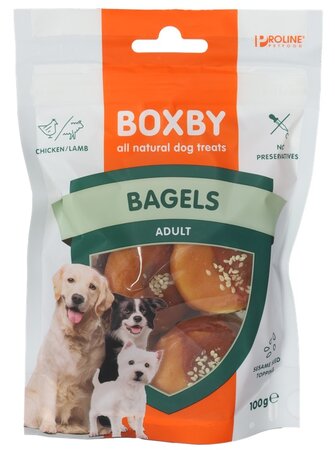 Hondensnack bagels for dogs 100g
