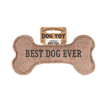 Hondenspeelgoed Best Dog Ever (brown)