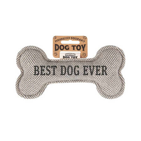 Hondenspeelgoed Best Dog Ever (grey)