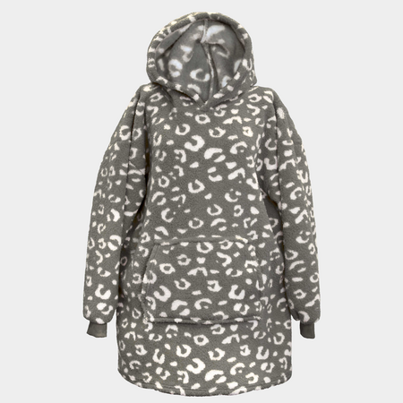 Hoodie zion 70x50x87cm donkergrijs