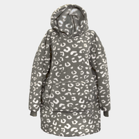 Hoodie zion 70x50x87cm donkergrijs