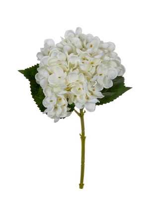 Hortensia l44cm wit