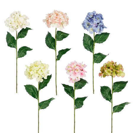 Hortensiasteel l60cm blauw a6