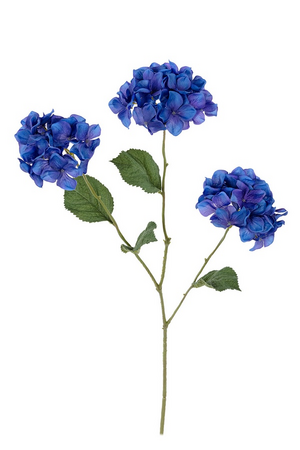 Hortensiasteel l78cm donkerblauw