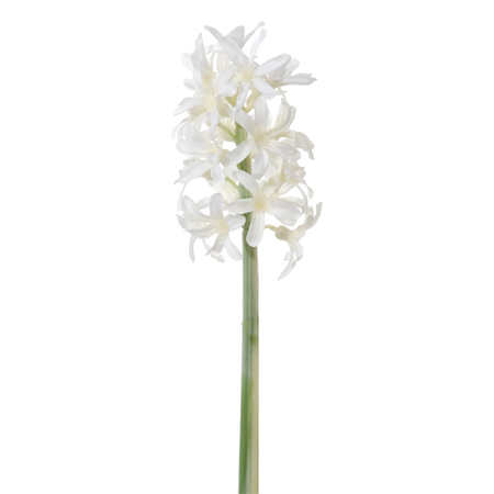 Hyacinthsteel l27cm (Zijde-bloem)