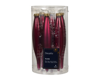 Ijspegel glas d3h15cm grntappl 6st