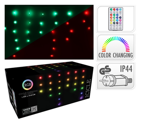 IJSPEGELVERLICHTING 85LED RGB