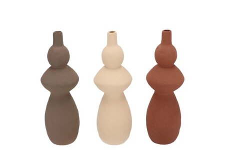 INDRE WOODS BROWN/SAND BOTTLE 9X9X26CM