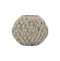 Inga Jada Green oval vaste active glaze