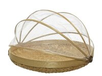 Insectenkap bamboe d36h10cm naturel