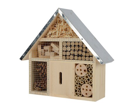 Insecthuis hout l29.5b9h28cm natuur