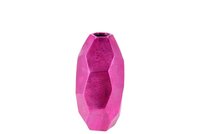 JADA FUCHSIA ROCK VASE 15X30CM