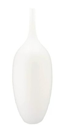 JILL WHITE VASE LONG 32X32X89CM