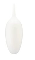 JILL WHITE VASE LONG 32X32X89CM