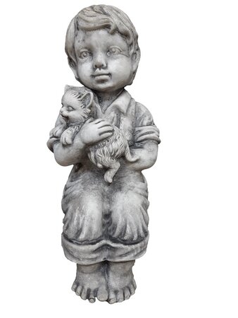 Jongen zit l17b17h38cm