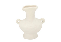 JUNIA WHITE JUG 19X19X27CM