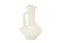 JUNIA WHITE JUG 21X21X33CM