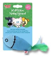 K.splg ritselvis+catnip 25cm blauw