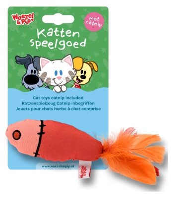 K.splg ritselvis+catnip 25cm rood