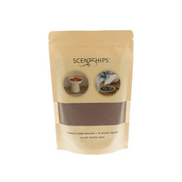 Kaars zandwax 250gr bruin