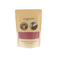 Kaars zandwax 250gr paars