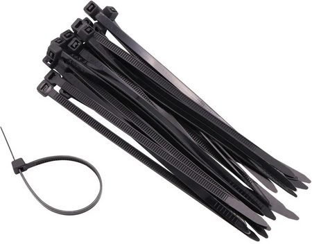 Kabelbinder 15cm antraciet 25st