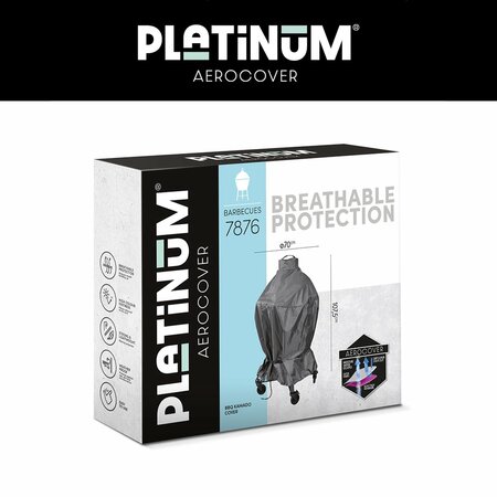 Kamado cover S/M Aerocover Anthracite