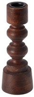 KANDELAAR 165MM MANGO HOUT