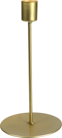 KANDELAAR 205MM GOLD PLATED