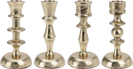 KANDELAAR ALUMINIUM 4ASS