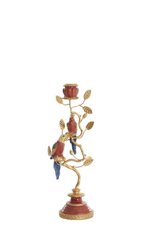 Kandelaar bird l14b9h33cm orn