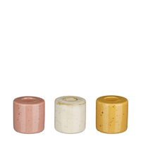 Kandelaar d5h5cm oranje a3