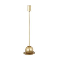Kandelaar gusto d8.50h34.50cm goud