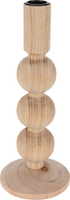 KANDELAAR HOUT 23CM