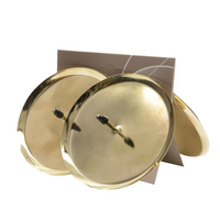 Kandelaar ijzer advent d8 goud 4st - afbeelding 2