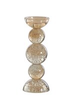 Kandelaar itinga gls d10h26.5cm orn