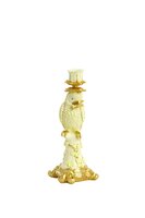 Kandelaar lora l12b11h29cm geel