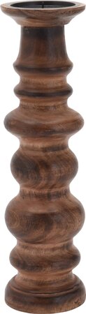 KANDELAAR PILAAR 36CM NATURAL