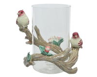 Kandelaar poly l25b27h25cm