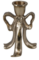 KANDELAAR STRIK 11CM GOUD