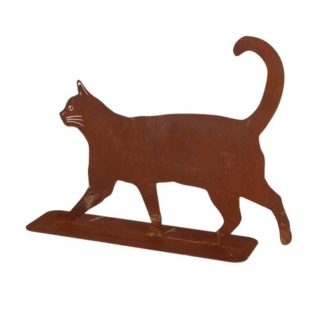 Kat lopend 36.8x10x31cm brn